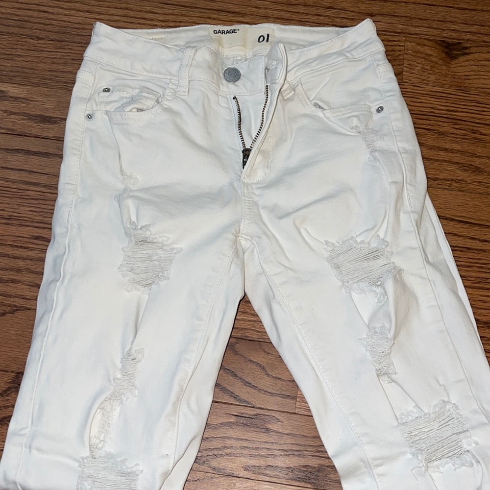 Ripped jeans!